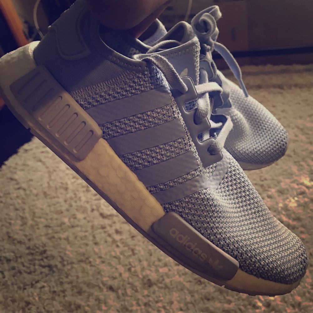 Baby blue adidas